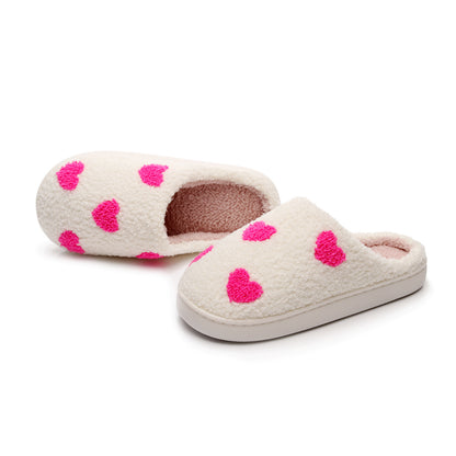 Julie – Cozy Indoor Love Cotton Slippers