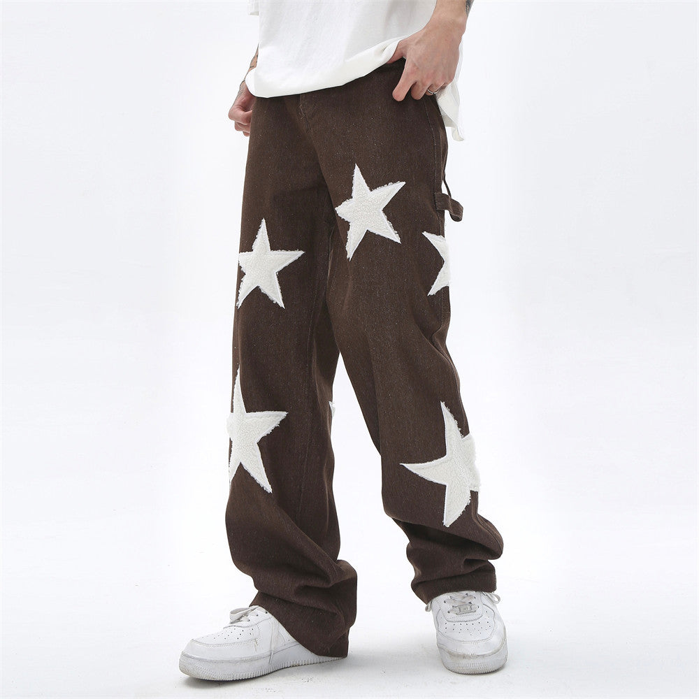 Ryan – Embroidered Star Jeans