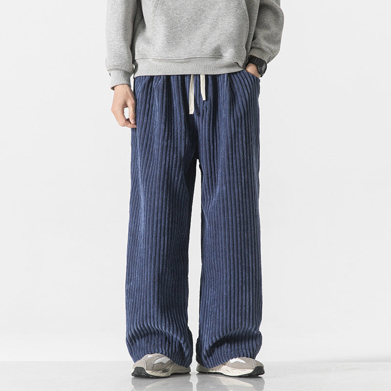 Jonathon – Retro Straight Corduroy Pants