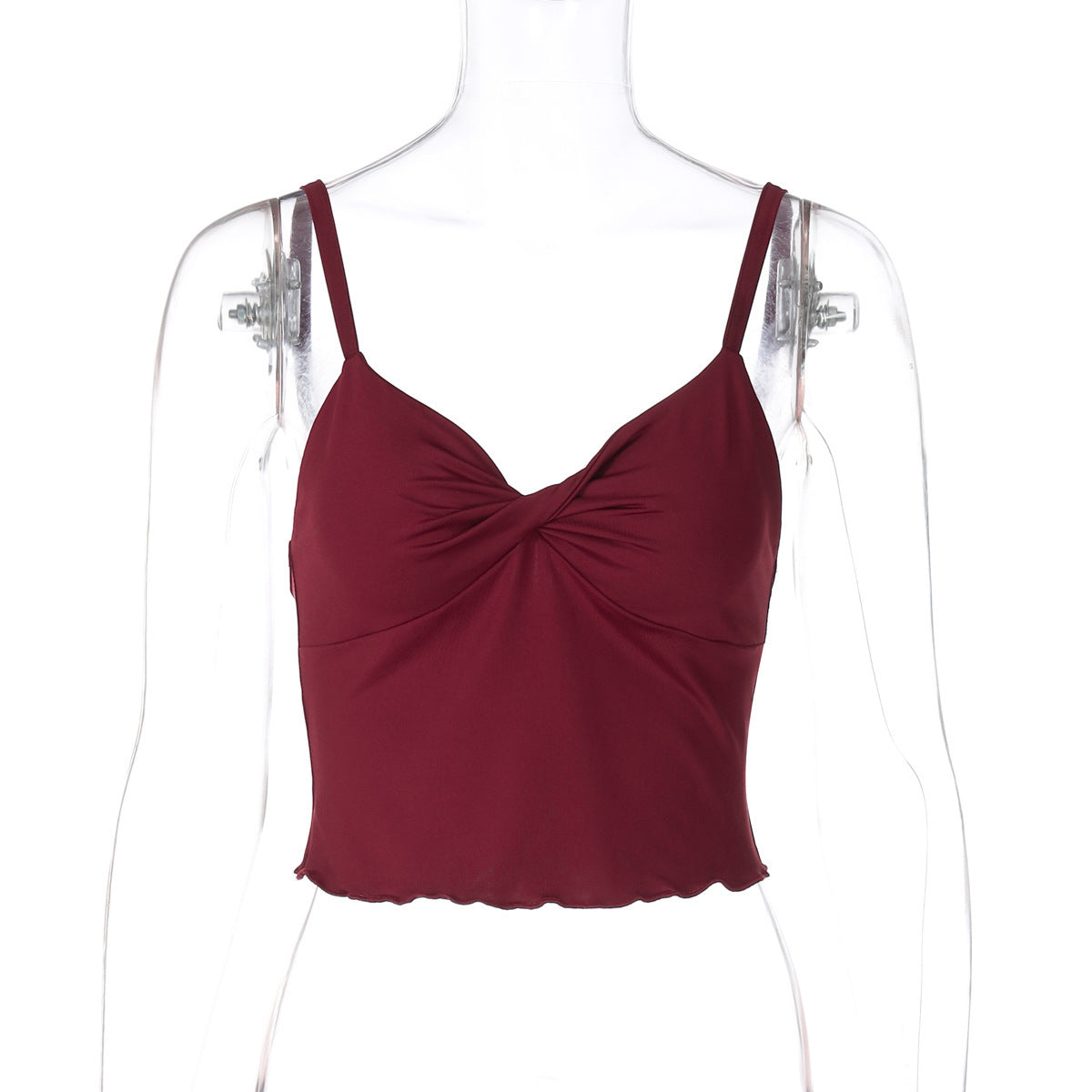 Melissa – Bow Camisole with Wave Edge