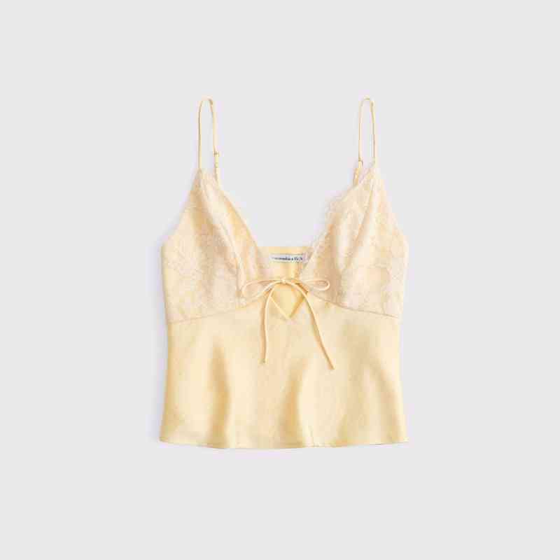 Harriet – Elegant Lace Camisole with Spaghetti Straps