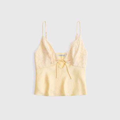 Harriet – Elegant Lace Camisole with Spaghetti Straps