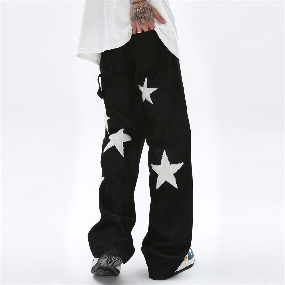 Ryan – Embroidered Star Jeans