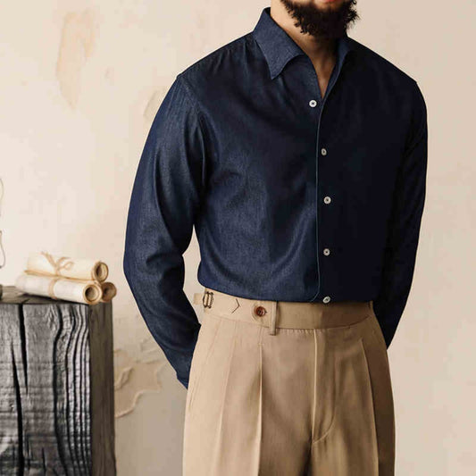 Gerald – Iron Free Solid Color Men's Top