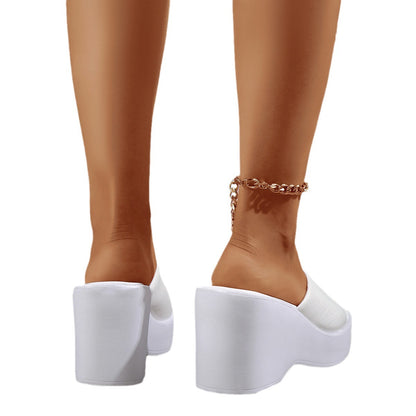 Sandra – Plus Size Women's Platform Sandals