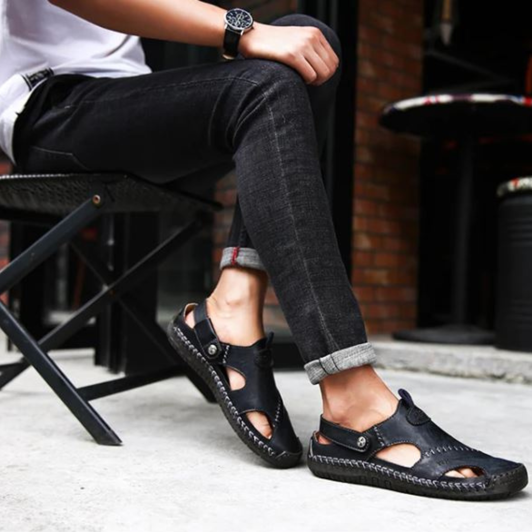 Robbie – Vegan Leather Sandals