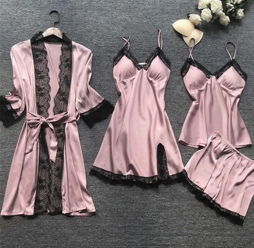 Melanie – Satin Pajama Set