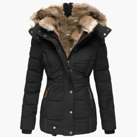 Carly – Faux Fur Lined Winter Coat